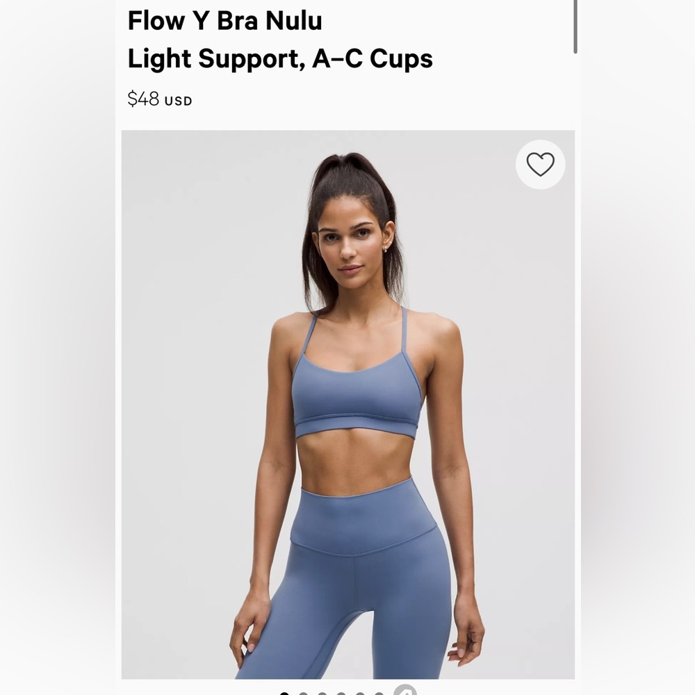 Lululemon Flow Y Bra Nulu